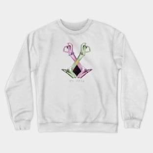 Stretchy Space Women Crewneck Sweatshirt